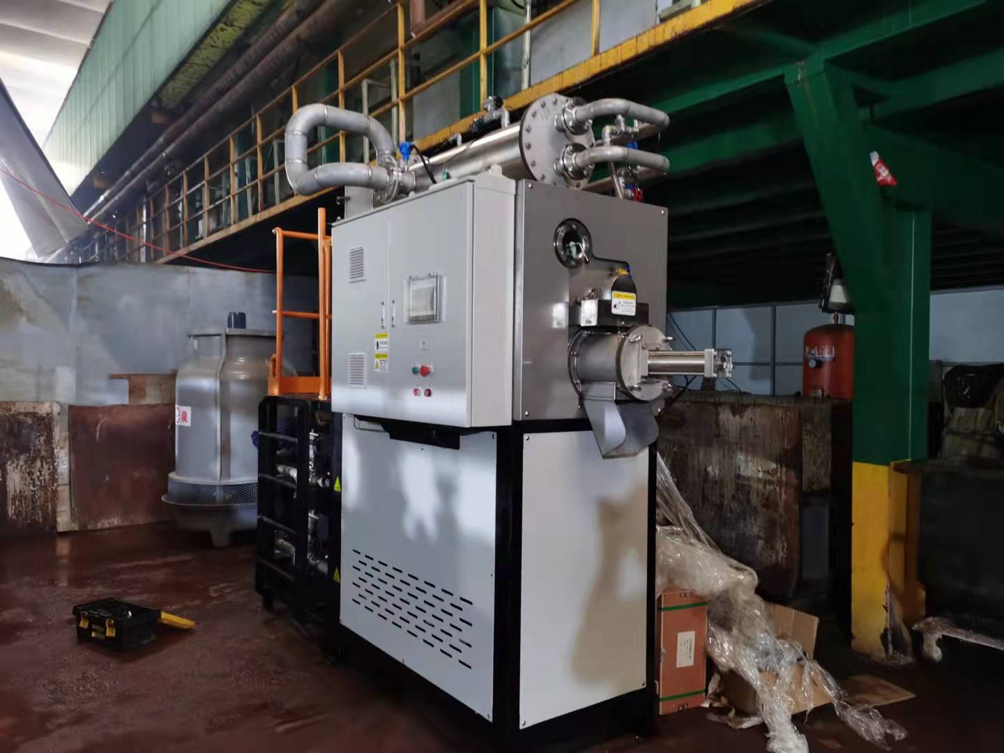 阿勒泰市湖北宜昌ZQ-JJ-1T 废液低温结晶减量设备树脂废水案例